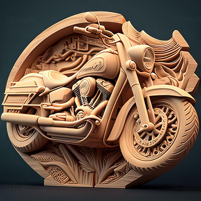 3D модель Harley Davidson Switchback (STL)